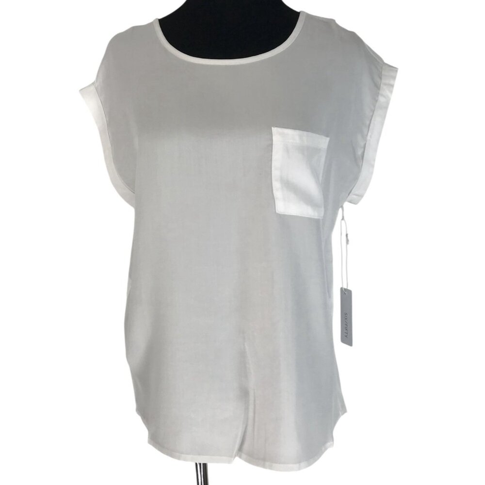 Six Fifty Blouse‎ Top Shirt Womens Size Small Short S